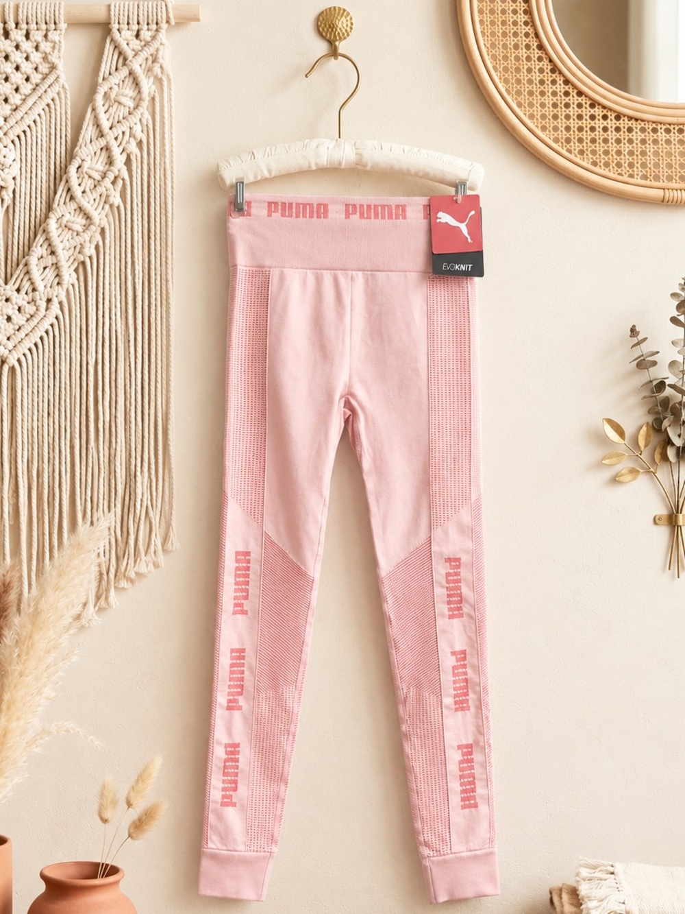 NWT Puma Pink Ekoknit Seamless Leggings